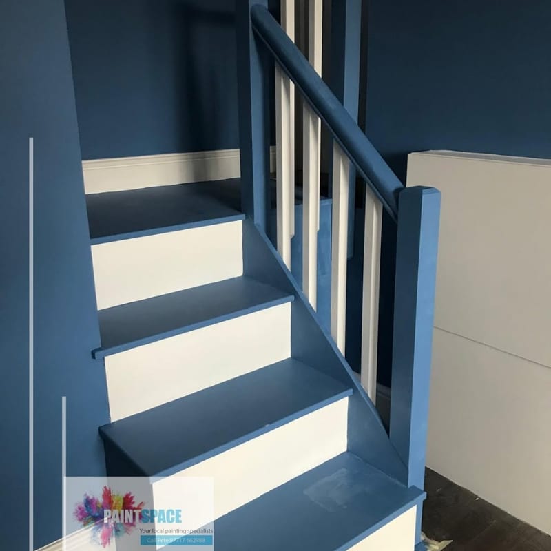 Blue Staircase