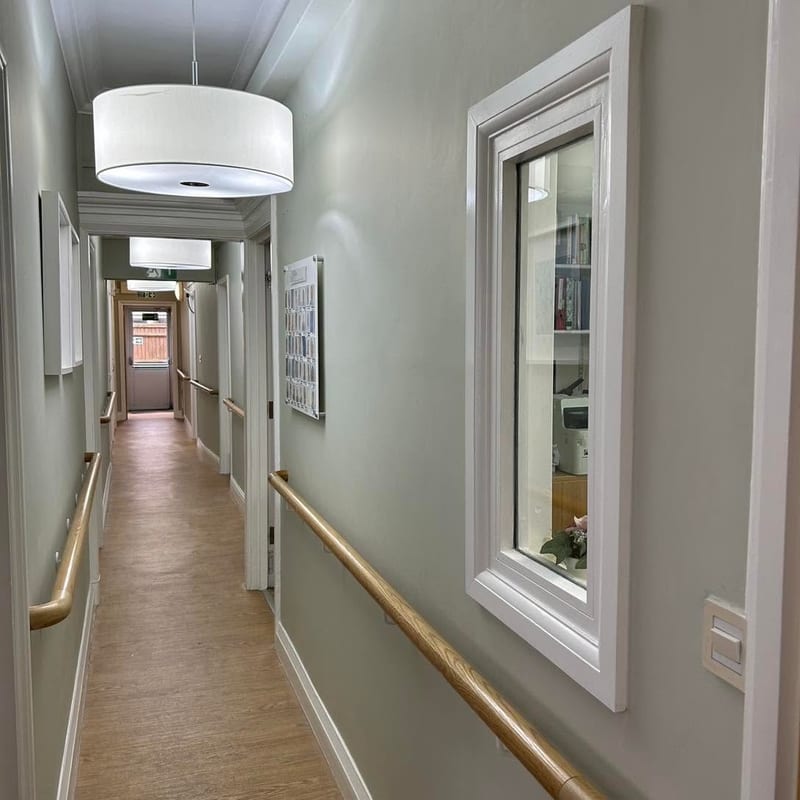 Care Home Corridor